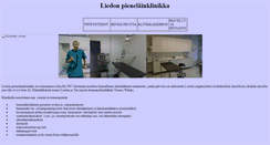 Desktop Screenshot of liedonpienelainklinikka.com